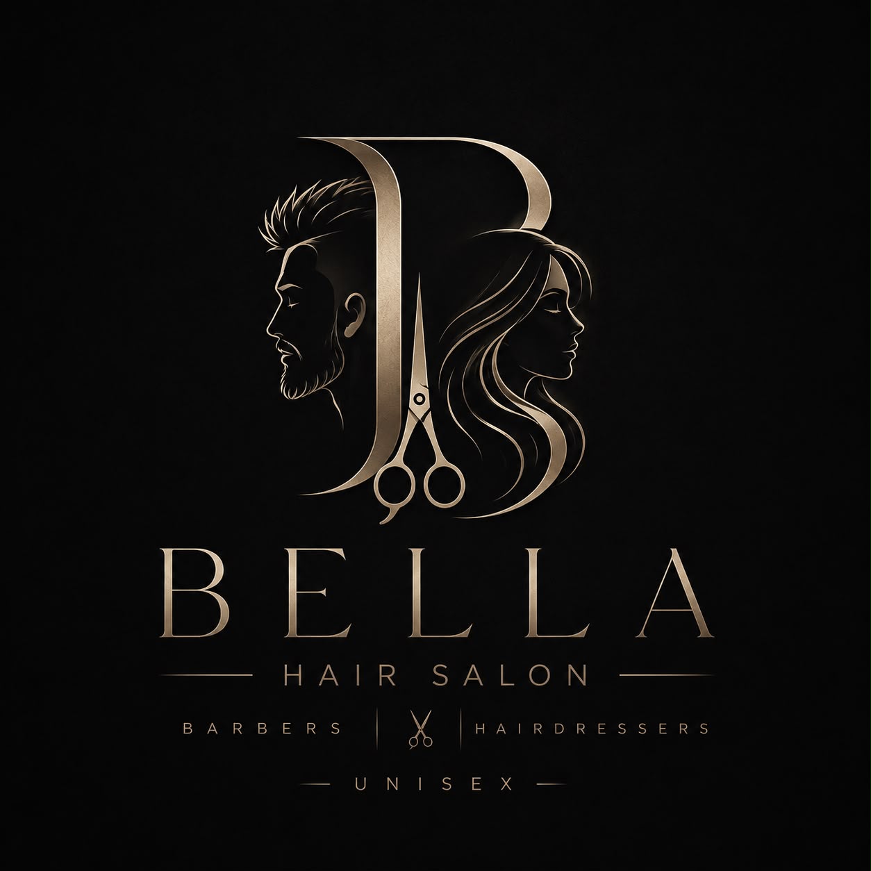 Bella Hair Logo
